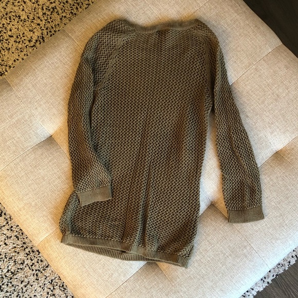 Ann Taylor Olive Knit Sweater - Picture 2 of 6